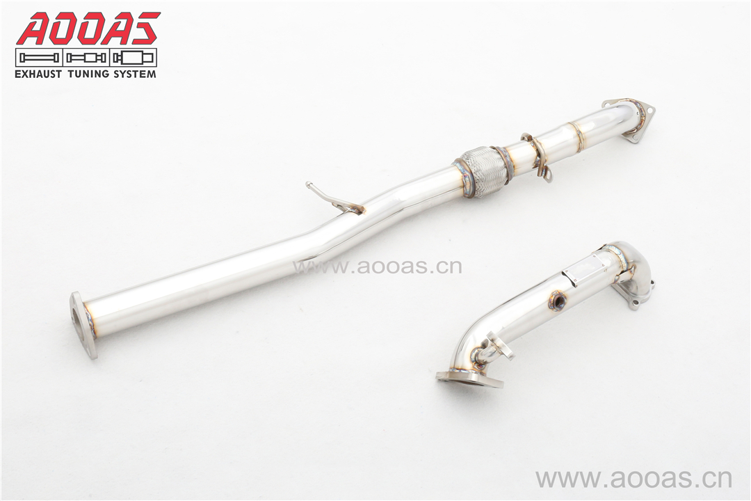Honda Accord 2.0  All SS304 / Decat (Catless) Downpipe + Front Pipe (Downpipe Back)